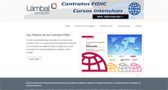 Desktop Screenshot of lambalformacion.es